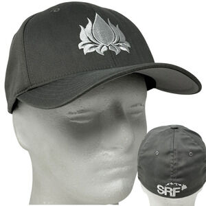 Vintage Surf Realization Fellowship Hat Cap FlexFit S-M Gray Y2Ks SRF Hawaii